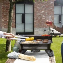 Princess 112252 Hybride Barbecue – Elektrische BBQ - Tafelmodel - 2000W - 44x 29cm - Gebruik Elektrisch Of Met Kolen -Keukengrill Winkel 1200x1200 504