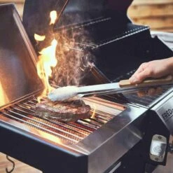 Burnhard Gas BBQ FRED JR. Deluxe - 2 Branders - Incl. Keramische Infraroodbrander & Afdekhoes - Deluxe -Keukengrill Winkel 1200x1200 513