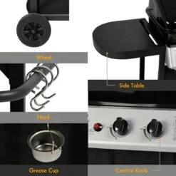 Bighorn Gasbarbecue En Grill – 2 Branders – Zwart -Keukengrill Winkel 1200x1200 521