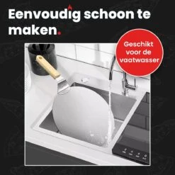 GrillX Pizzaschep Met Pizzasnijder - 30cm - In Luxe Doos - Pizzaspatel Voor BBQ & Oven - BBQ Accesoires Gereedschap -Keukengrill Winkel 1200x1200 53
