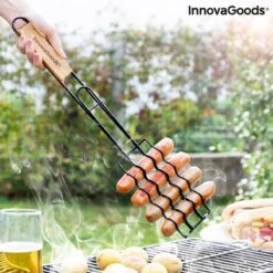 Innovagoods BARBECUEGRIL VOOR WORSTJES SOSKET - Bbq Accesoires - Bbq Accesoires Rooster -Keukengrill Winkel 1200x1200 539