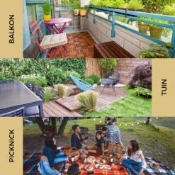 Ozocozy BBQ-ONE Houtskool Tafelbarbecue - Ø30 Cm- Zwart - Incl. Draagtas, Siliconen Bakkwast En RVS-Barbecuetang -Keukengrill Winkel 1200x1200 575