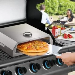 Bighorn Pizzaoven Met Pizzasteen Voor Barbecue - Grilloven - Draagbare - Edelstaal -Keukengrill Winkel 1200x1200 580
