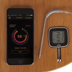 Patton Kamado Houtskool Barbecue - 18" - Grilloppervlak Ø 39 Cm - Met Bluetooth Thermometer - Groen -Keukengrill Winkel 1200x1200 645