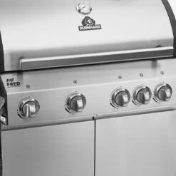 Burnhard Gas BBQ Big FRED Deluxe - 4 Branders - Incl. Keramische Infraroodbrander & Afdekhoes - Deluxe -Keukengrill Winkel 1200x1200 653