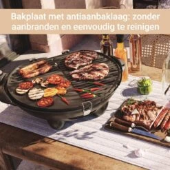 SUNTEC Elektrische BBQ 9493 - Geschikt Voor Buiten Als Tafelbarbecue Of Staande Barbecue - Barbecue Voor Balkon, Terras, Tuin En Camping - Elektrisch Barbecueën Met Max. 2400 Watt - Mobiel Onderstel -Keukengrill Winkel 1200x1200 693