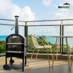 MaxxGarden Pizza Oven - Smoker Barbecue Op Hout, Houtskool Of Pellets - 45 X 65 X 158cm -Keukengrill Winkel 1200x1200 705