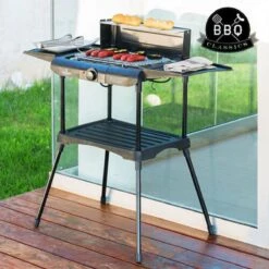 Excellent Electrics Elektrische Barbecue - Grilloppervlak (LxB) 36x24 Cm - 2000W - Zwart -Keukengrill Winkel 1200x1200 709