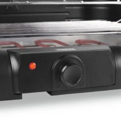 Princess 112250 Elektrische BBQ Met Zijplanken - BBQ - 40x25cm - Met En Zonder Statief Te Gebruiken - Met Zijplankjes - Ook Te Gebruiken Als Tafelgrill - 2200W -Keukengrill Winkel 1200x1200 719