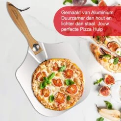 Pizzaschep – Inclusief Pizzasnijder – Opvouwbaar – Pizzaspatel – Pizza Schep – Taartschep – 30cm - Qwality -Keukengrill Winkel 1200x1200 790