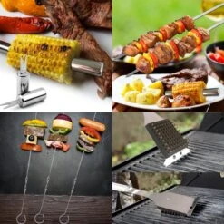 Saveur Royal® 35-delige Barbecue Gereedschapset In Roestvrij Staal - BBQ Grill Set Met Draagtas - Barbecuegerei-sets - Barbecue Accessoires Gereedschap - 35-delig 27 Saveur Royal® 35-delige Barbecue Gereedschapset In Roestvrij Staal - BBQ Grill Set Met Draagtas - Barbecuegerei-sets - Barbecue Accessoires Gereedschap - 35-delig -Keukengrill Winkel 1200x1200 799