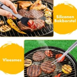 BBQ Accesoires Set Gereedschap Tang Borstel Barbecue Kookgerei - 10 Delig -Keukengrill Winkel 1200x1200 821
