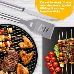 BBQ Accesoires Set Gereedschap Tang Borstel Barbecue Kookgerei - 10 Delig -Keukengrill Winkel 1200x1200 823
