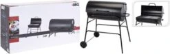 BBQ XL Houtskoolbarbecue - Cilindervorm - Grilloppervlak (LxB) 71 X 35 Cm - Zwart -Keukengrill Winkel 1200x382