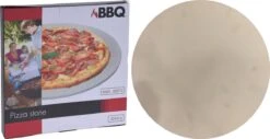 MaxxHome Pizzasteen - BBQ Steen - Pizzasteen Voor De Lekkerste Bereiding Van Een Pizza Op Jouw Barbecue Of In De Oven - Pizza Steen Rond - Medium (33 Cm) -Keukengrill Winkel 1200x616