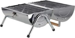 BBQ Collection Houtskoolbarbecue - Cilinder - Chroom -Keukengrill Winkel 1200x619