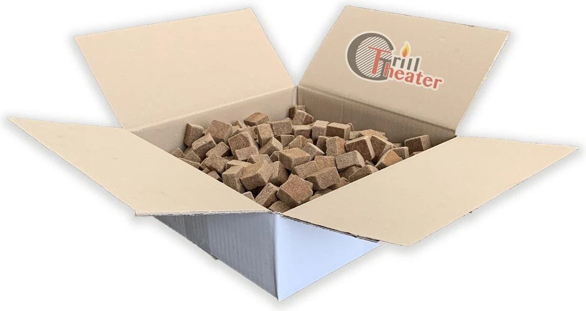 Bruine Aanmaakblokjes Voordeeldoos 288 Stuks 2 Bruine Aanmaakblokjes Voordeeldoos 288 Stuks - Afbeelding 2