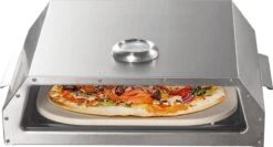 Bighorn Pizzaoven Met Pizzasteen Voor Barbecue - Grilloven - Draagbare - Edelstaal -Keukengrill Winkel 1200x648