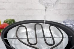 Alpina Elektrische BBQ - Tafel-Barbecue - Geen Rook - Binnen Barbecueën - 1250W - Ø 30 Cm - Zwart -Keukengrill Winkel 1200x798 1