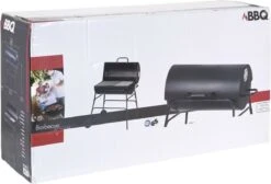 BBQ XL Houtskoolbarbecue - Cilindervorm - Grilloppervlak (LxB) 71 X 35 Cm - Zwart -Keukengrill Winkel 1200x814 1