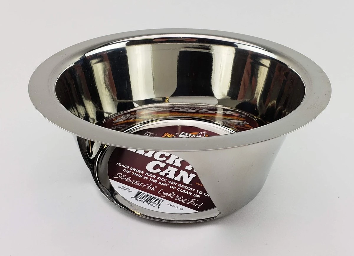 Kick Ash Basket - Big Green Egg Large - Kick Ash Can - As Opvang Pan 1 Kick Ash Basket - Big Green Egg Large - Kick Ash Can - As Opvang Pan