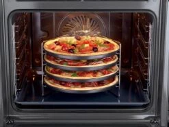 Pizza - Pizzarek - Pizza Oven - Zenker - Pizzabakset - 5 Delige Set Voor 4 Pizza's - Ø 28,5 Cm - Antiaanbaklaag Van ILAG® - Pizzaplaat - Pizza -Keukengrill Winkel 1200x900 13