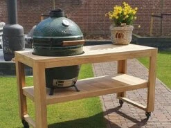 BBQ Tafel - Geschikt Voor Big Green Large/Bastard Large/Bastard Large Urban/Yakiniku 19 Inch/Monolith Large - Eikenhout - 87 Cm -Keukengrill Winkel 1200x900 17