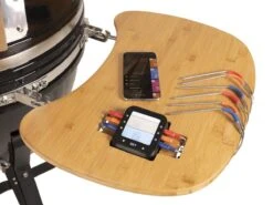 Patton - Kamado 21" - Premium Black - Keramische Barbecue - Incl. Bluetooth Kerntemperatuurmeter - LED Verlichting - Large - Compleet - Zwart -Keukengrill Winkel 1200x900 44