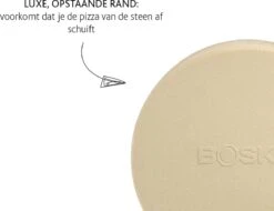 Boska Pizzasteen Deluxe - Voor Oven & BBQ - Knapperige Pizza's - Ø 29.5 Cm - BBQ Accessoires -Keukengrill Winkel 1200x921 3