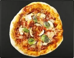 Navaris Pizzasteen XL Voor Oven En Barbecue - Rechthoekige Pizzaplaat 38 X 30 Cm - Inclusief Receptenboek - Keramisch Geglazuurd - Zwart 23 Navaris Pizzasteen XL Voor Oven En Barbecue - Rechthoekige Pizzaplaat 38 X 30 Cm - Inclusief Receptenboek - Keramisch Geglazuurd - Zwart -Keukengrill Winkel 1200x942 2