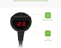 WiseGoods - Premium Auto Sigarettenaansteker Splitter - 4 Poorten USB - Autolader USB - Autolader Splitter - 12V Splitter -Keukengrill Winkel 1200x944