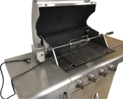BBQNovation Elektrisch Draaispit Deluxe Met Extra Lang RVS Spit Geschikt Voor Meeste GAS BBQ's -Keukengrill Winkel 1200x968