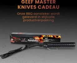 Master Knives BBQ Aansteker Electrisch - BBQ Accesoires - Zwarte BBQ Starter - Looftlighter -Keukengrill Winkel 1200x976