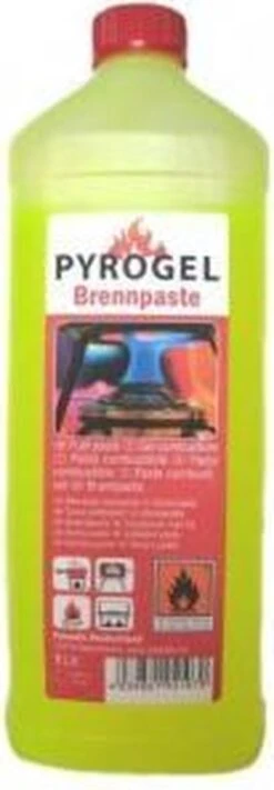 Pyrogel Brandpasta - Fles 1 Liter -Keukengrill Winkel 417x1200