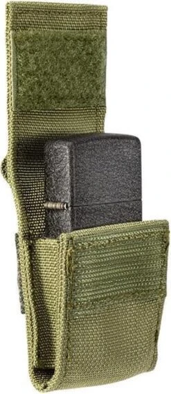 Zippo Tactical Molle Pouch / Hoes En Black Crackle Benzine Aansteker Geschenk Set OD Green -Keukengrill Winkel 521x1200