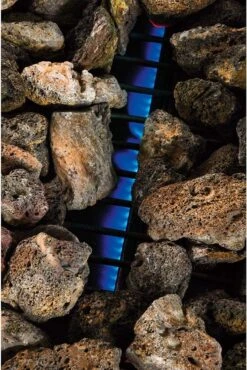 Halifax Gasbarbecue 5,5 KW - Buitenkeuken Met Lavasteen Grillplaat En Gaspit - 100x98 Cm -Keukengrill Winkel 802x1200 1