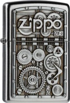 Aansteker Zippo Gear Wheels Emblem