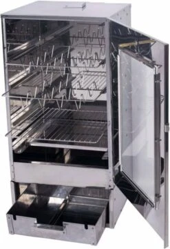 2-L Home & Garden XL Rookoven - RVS - 80x40x28 Cm - 3 Etages 26 2-L Home & Garden XL Rookoven - RVS - 80x40x28 Cm - 3 Etages -Keukengrill Winkel 824x1200 2