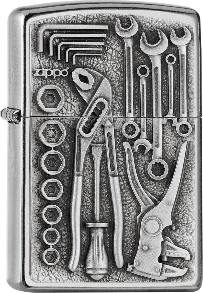 Aansteker Zippo Toolbox Emblem 1 Aansteker Zippo Toolbox Emblem