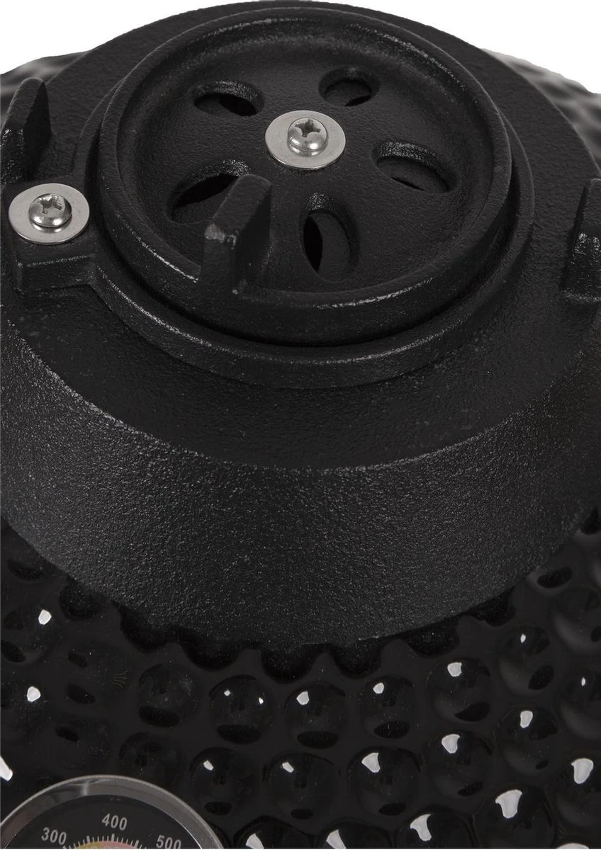 Patton Kamado 15" - Keramisch - Tafel Model - Premium Black - Medium - Zwart 8 Patton Kamado 15" - Keramisch - Tafel Model - Premium Black - Medium - Zwart - Afbeelding 8