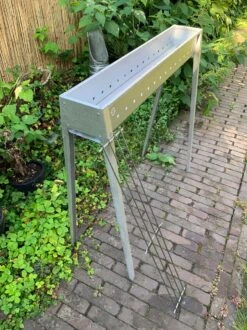 Spiedini Saté-bbq Bali 80 - Saté Houtskoolbarbecue Met Horizontaal Rooster - 80 Cm Lang, 11 Cm Breed - Materiaal: Gealuminiseerd Ijzer -Keukengrill Winkel 899x1200 14