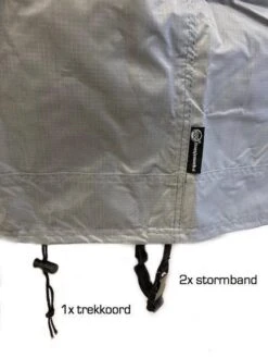 COVER UP HOC Diamond Bbq Hoes Rond - 70x80 Cm - Waterdicht Met Stormbanden En Trekkoord - Geschikt Voor O.a. Kamado, Big Green Egg, Grill Guru, The Bastard, Patton,Weber -Keukengrill Winkel 900x1200