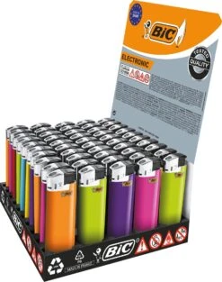 BIC Maxi Elektronische Aanstekers Display (50 Stuks) -Keukengrill Winkel 947x1200