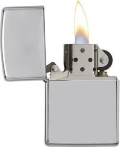 Zippo Lighter Polished Chrome -Keukengrill Winkel 983x1200